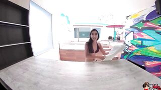 Petite Latina Hottie Shy Sex POV