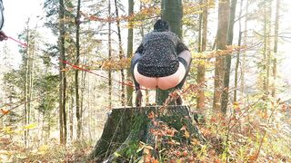 Anal Butt plug Void urine Bitch