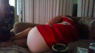 Thick booty white hotty ass teasing