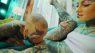 Tattooed Trans and Rock Cutie Hot Toy Play