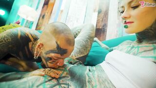 Tattooed Trans and Rock Cutie Hot Toy Play