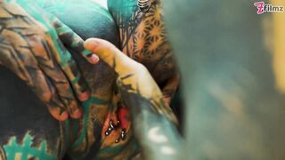 Tattooed Trans and Rock Cutie Hot Toy Play