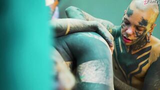 Tattooed Trans and Rock Cutie Hot Toy Play