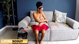 I made this cute AFRO LATINA student pick between my BWC and her BOYFRIEND... simple choice