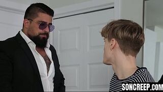 Stepdad Catfishes His Lustful Stepson on a Gay Dating App and Screws His Tight Bussy