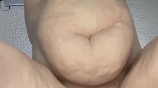 Plump Jiggly BBW With Obese Hanging Breasts Screwed In The one and the other Her Holes Corpulent Anal Creampie