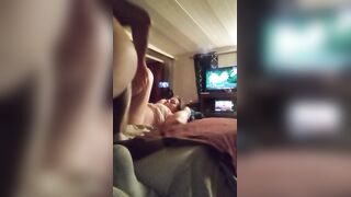 Male Booty Twerking and Shaking Ass While Fucking Charming MILF