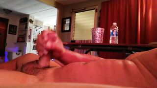 Daddy jerking off