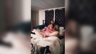 Exposed Man Massages MILF Whilst She Plays Episode Games (Cuddle and Game)