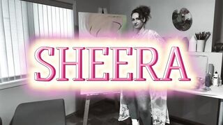 Sheera Paints, Fucks and Squirts
