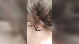 Secretary sucking schlong and bends over doggystyle and take hard dick for raise