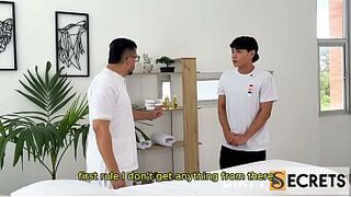 I'M SO CONCUPISCENT THAT I GO TO THE SPA, TRY TO SEDUCE THE OWNER BUT THIS STUD'S AN IDIOT, SO I SCREW HIS SEXY EMPLOYEE.