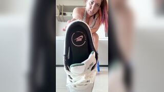 Socks Undress After Workout Hard