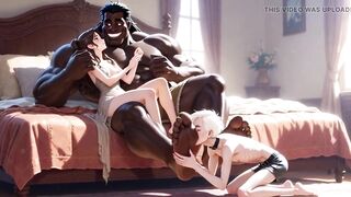 Cuckold Husband Foot Worship - Licking Wife's Feet Like a Fine Boy