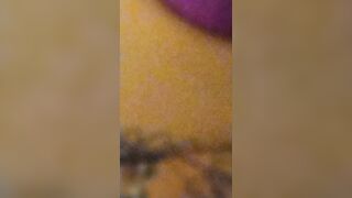 Gorgeous Roommate In Her Bra and Panties Gets Mad When I Wank and Shoot My Load On Her