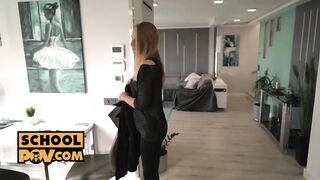 POV - Isabella De Laa the teen bitch with perfect ass