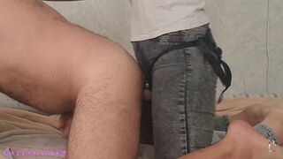 I pegged him very hard until I get sweaty armpits!