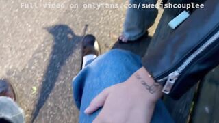 Stranger let me record whilst I fucked her at the educate station