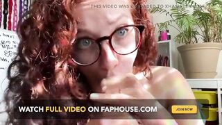 I'm Sucking a New Dildo for the first Time!