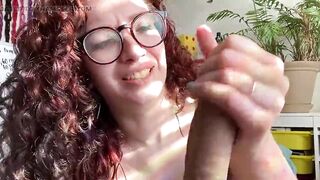 I'm Sucking a New Dildo for the first Time!