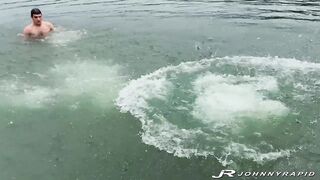 JohnnyRapid: Johnny Rapid Fucks Fresh Male Parker Hayes Raw At The Lake