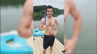 JohnnyRapid: Johnny Rapid Fucks Fresh Male Parker Hayes Raw At The Lake