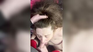 Throatfucking Chubby Cum Doxy Huge Cumshot On Tongue & Face