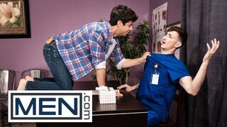 MEN - Nurse Michael Jackman Treats Kaleb Stryker To A Very Hands On Recovery Session