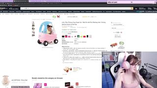 CUTE GAL STREAMER SPENDING MONEY ON USELESS STUFF (SHYPHOEBE)