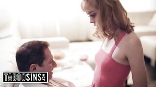 Sexy Golden-haired Gives Her Pervy Professor Sloppy Fellatio-sex to Pass His Class - Aliya Brynn