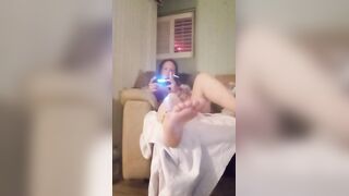 Sexy Mamacita Panties Are Getting Soaked While Playing Movie scene Games