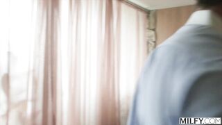 MILFY Seductive Platinum-Golden-haired MILF Danielle Renae Needs Double Penetration