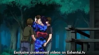 I had an Orgy for the first time - Hentai UNCENSORED [SUBTITLED]