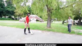 TeamSkeet - Sexually excited Latin playgirl Fucking during World Cup