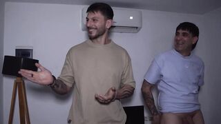 three female friends ordered a delivery of cocks and sucked three each.