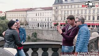 GERMAN SEXUALLY EXCITED CUTIES PICK UP DUDE IN PUBLIC AND BANG HIM HOME