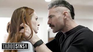 Widowed Chap Have Sex With Stepson's Redhead Girlfriend