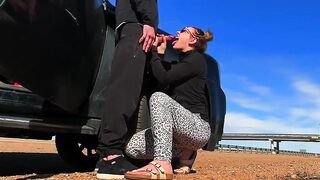 Traveling and Screwed as Cars Pass By