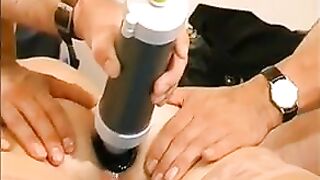 French redhead bitch gets ass-rammingion in threesome