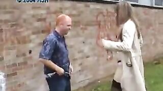 Outdoor handjob