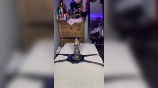 Riding my fantasy sex toy and loving it