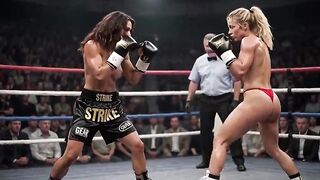 UNDRESSED WOMENS BOXING - Fight night 2026 - (AI Entertainment)