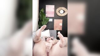 Masturbating Live on Webcam for a Fan!