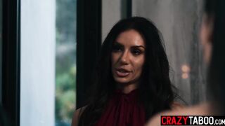 Hawt big titties Latina and sexy big ass MILFs enjoyed hawt snatch licking and fingering
