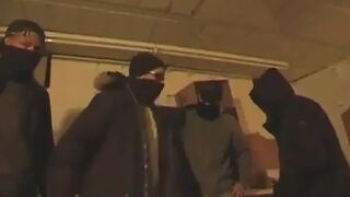 Local wench gets pounded by thugs