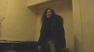 Local wench gets pounded by thugs