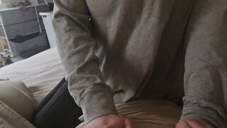 Nice-looking Big Titty Dark Haired Girlfriend Gets Melons Sucked And A Deep Leaking Creampie