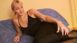 Blonde hottie adores being screwed at the casting