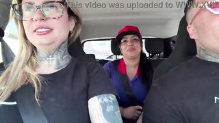 Gas station attendant with the big pussy accedes to be a porn actress and we've the giant snatch ever seen.
