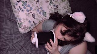 ASMR Sensual Ear Licking in Pyjamas ?❤️ - AngeASMR